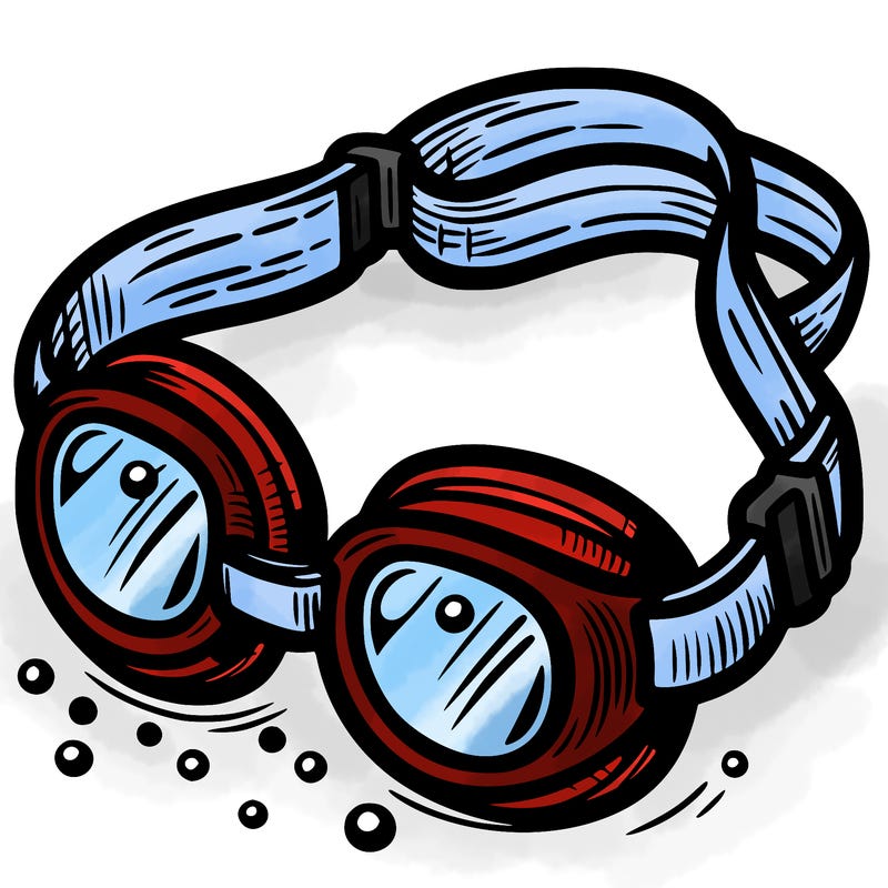 swimming goggles