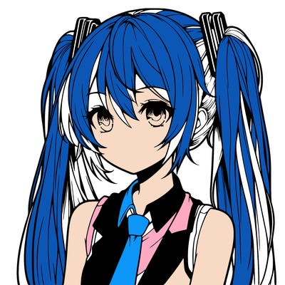 realistic miku