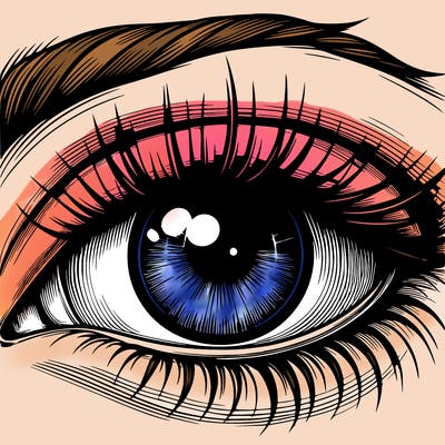 realistic eye
