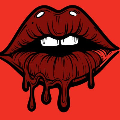 lips that look realistic and drip