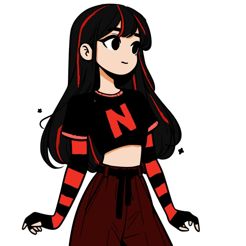 girl in a cute crop top