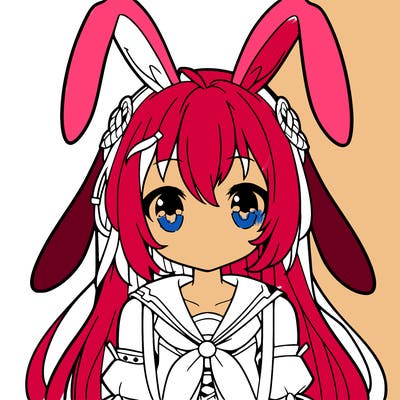 bunny anime girl