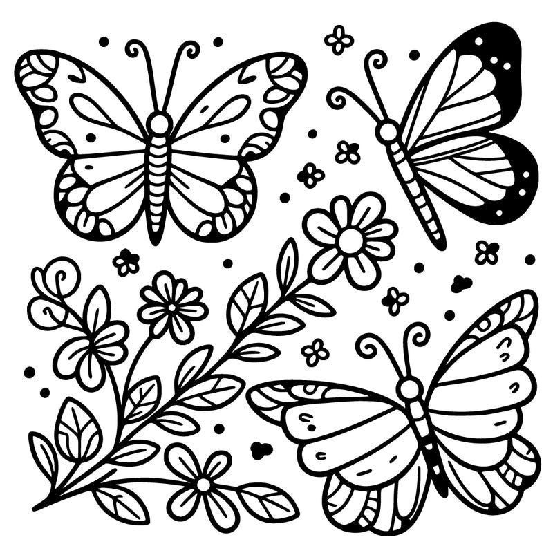 butterflies