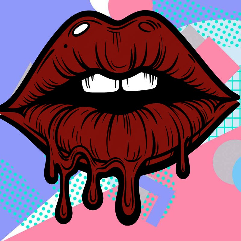 lips that look realistic and drip