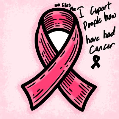 cancer ribbon