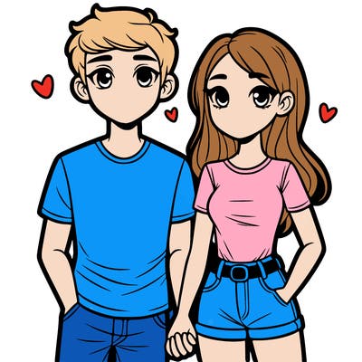 boyfriend and girlfriend