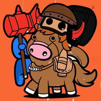 clash of clans hog rider