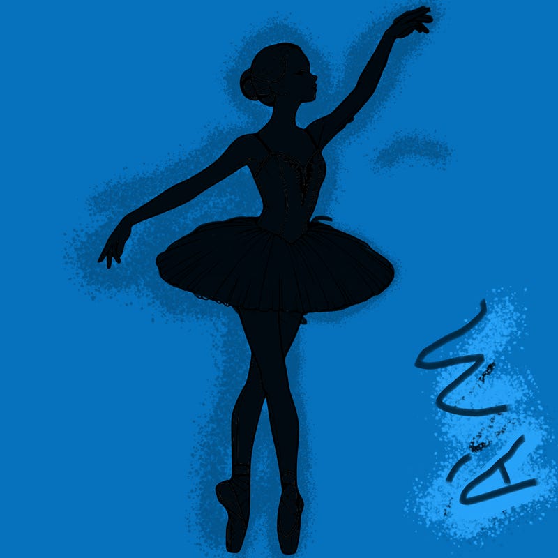realistic ballerina