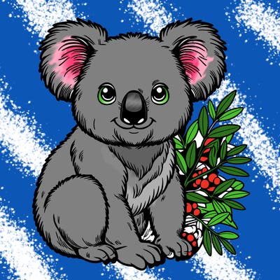 realistic koala