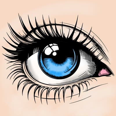 realistic eye
