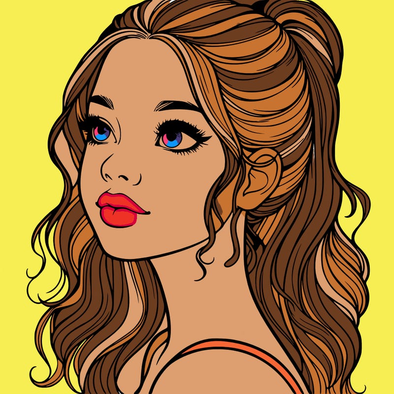 beautiful realistic girl