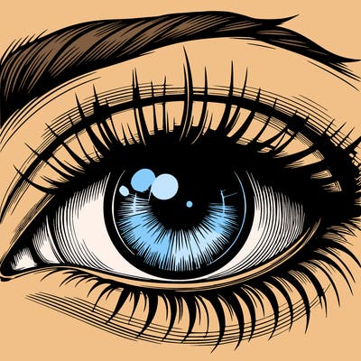 realistic eye