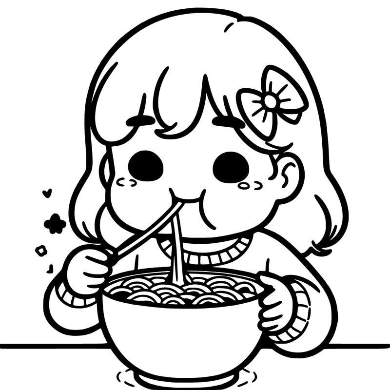 a girl doing a large mukbang