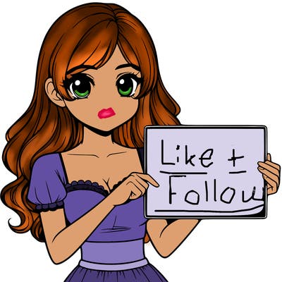 realistic pretty girl holding blank sign