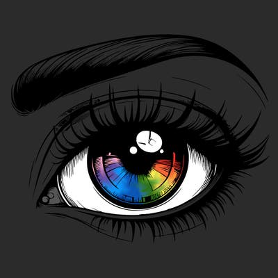 realistic eye