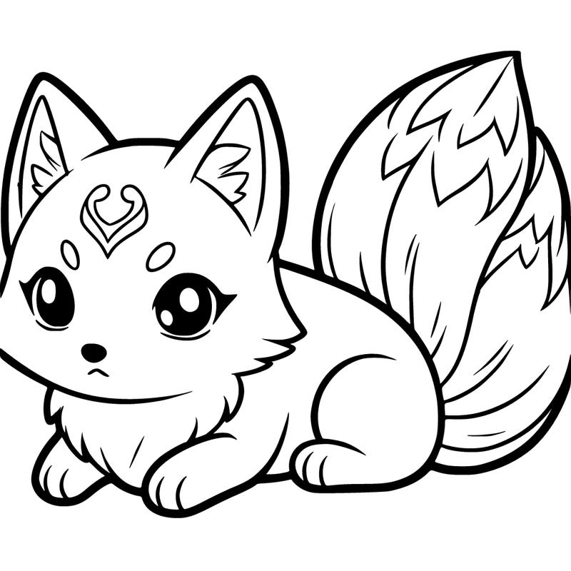 a kitsune blue fruit