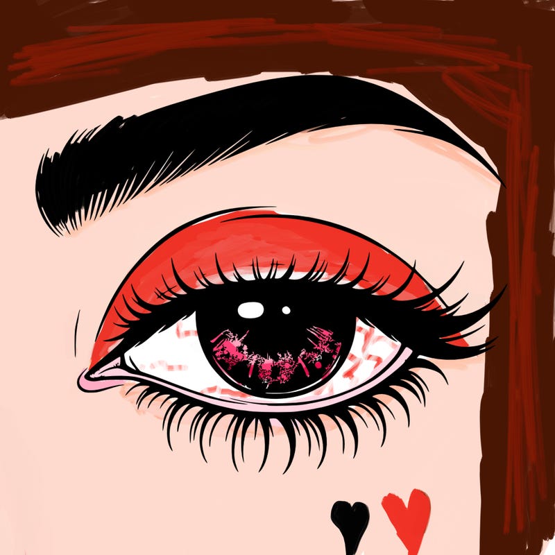 eye closed realistic