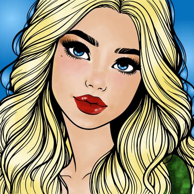 beautiful realistic girl