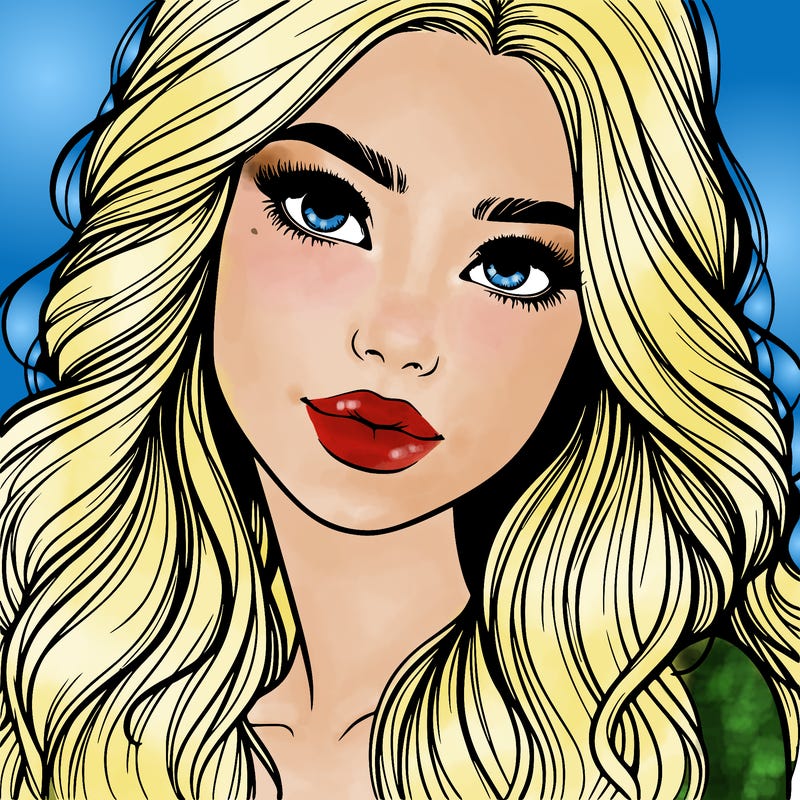 beautiful realistic girl