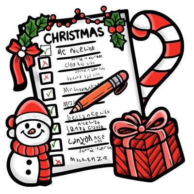 christmas list