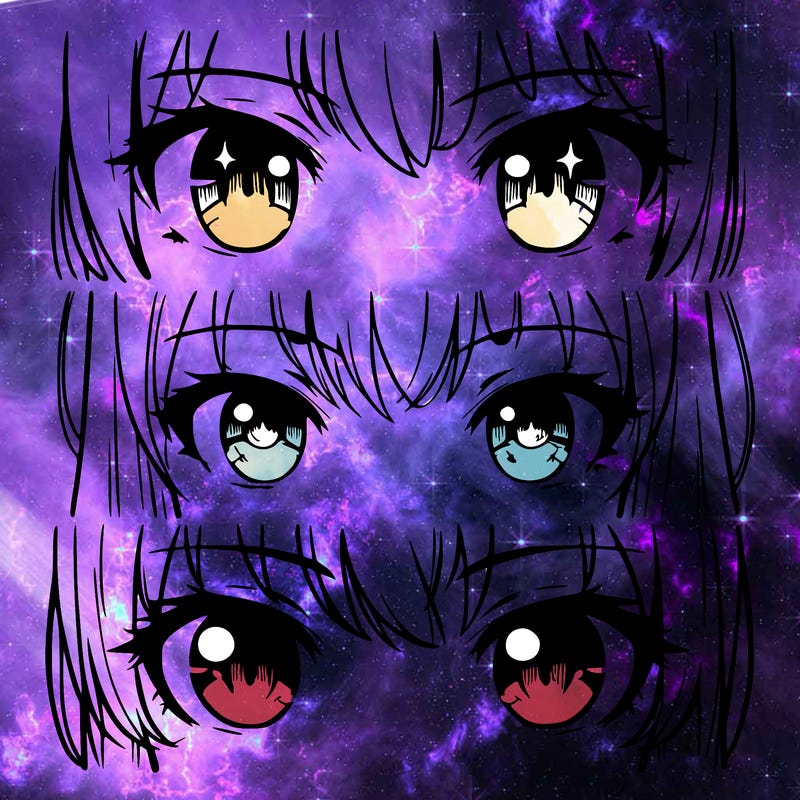 anime eyes