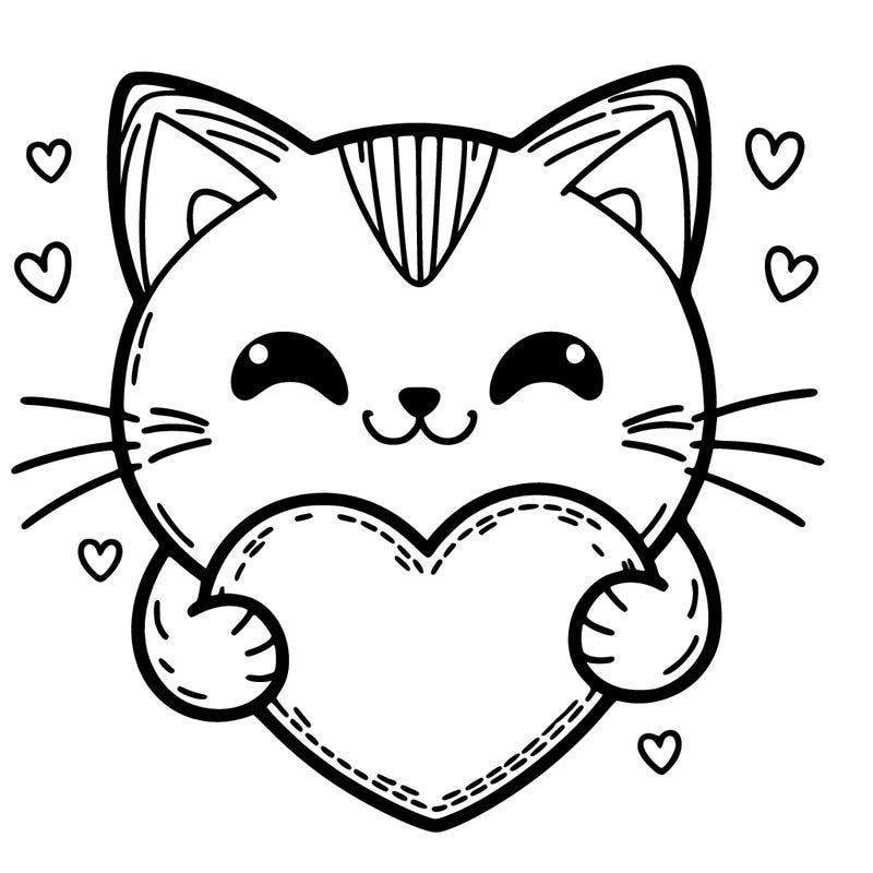 cat heart