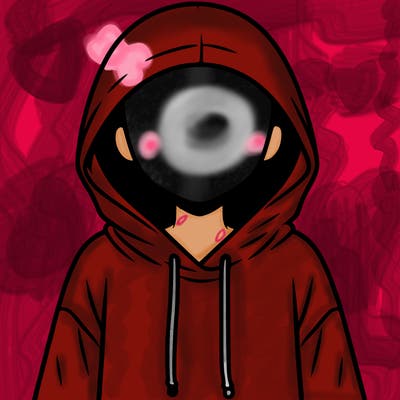 faceless girl in hoodie