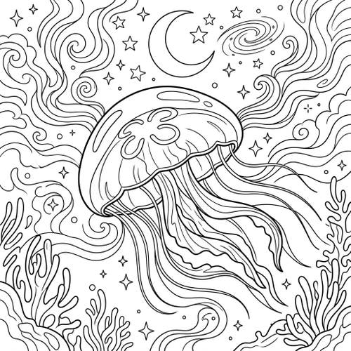 Moon Jellyfish