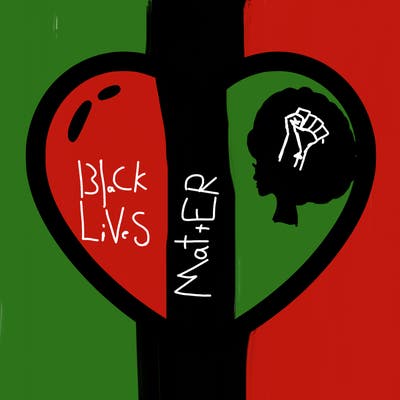 a blank heart