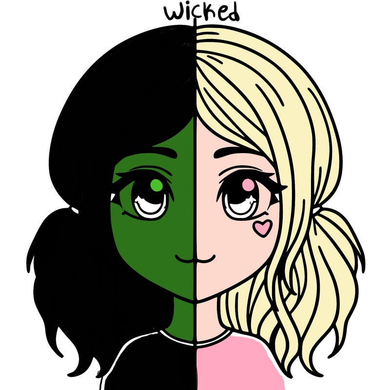 split girl just the face