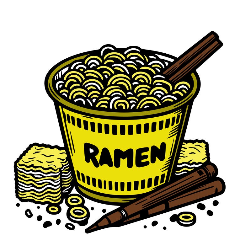 ramen noodles