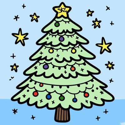 simple christmas tree