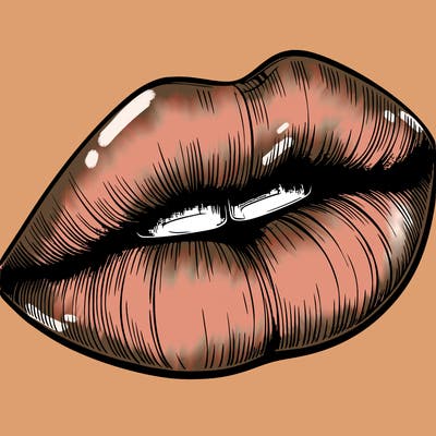 realistic lips