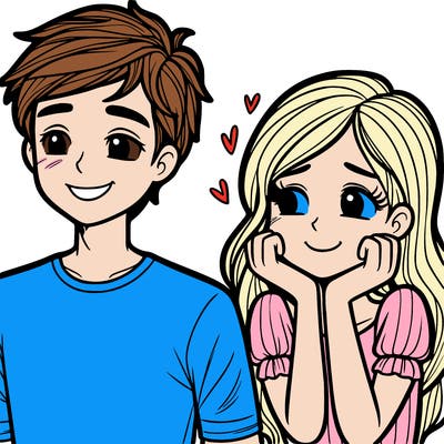 boyfriend and girlfriend