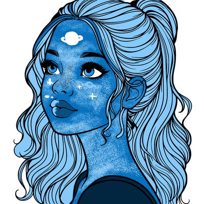 beautiful realistic girl