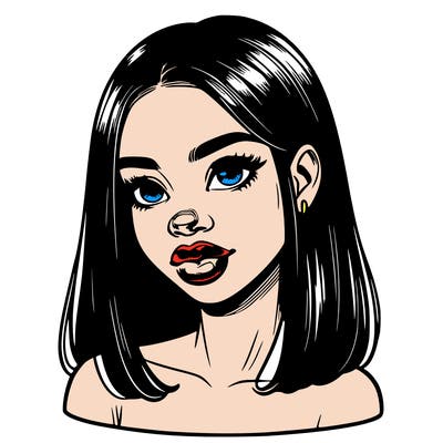 realistic black girl