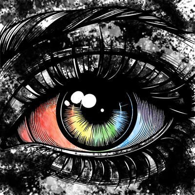 realistic eye