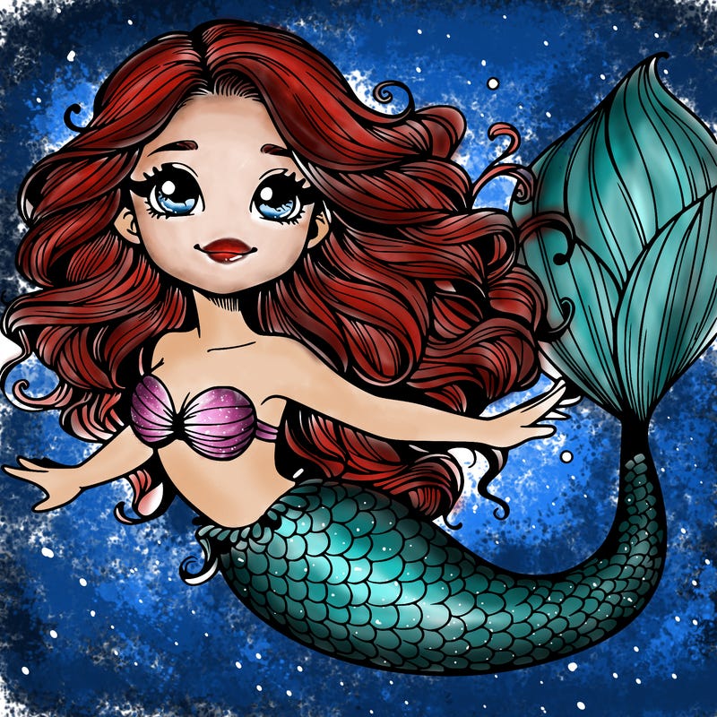 mermaid realistic