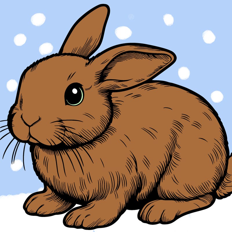 realistic bunny