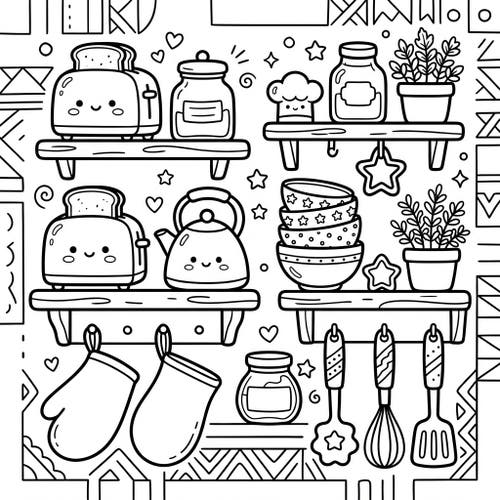 Kitchen Wall Shelves