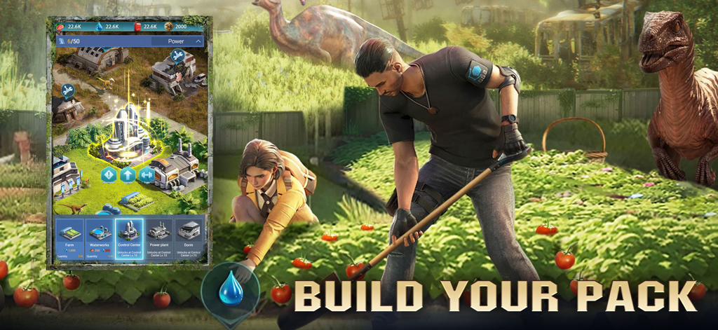 De-Extinct: Jurassic Dinosaurs - Base building and character management in De-Extinct Jurassic Dinosaurs