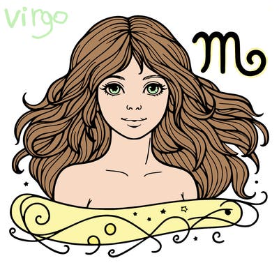 a virgo as a human realistic