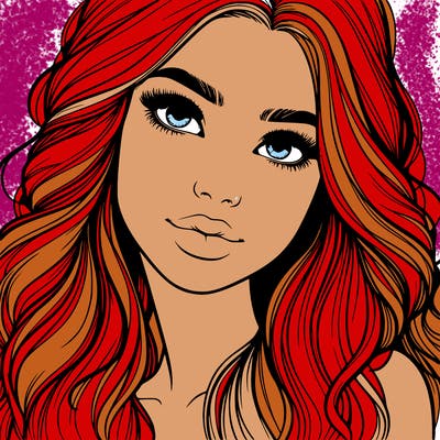 beautiful realistic girl