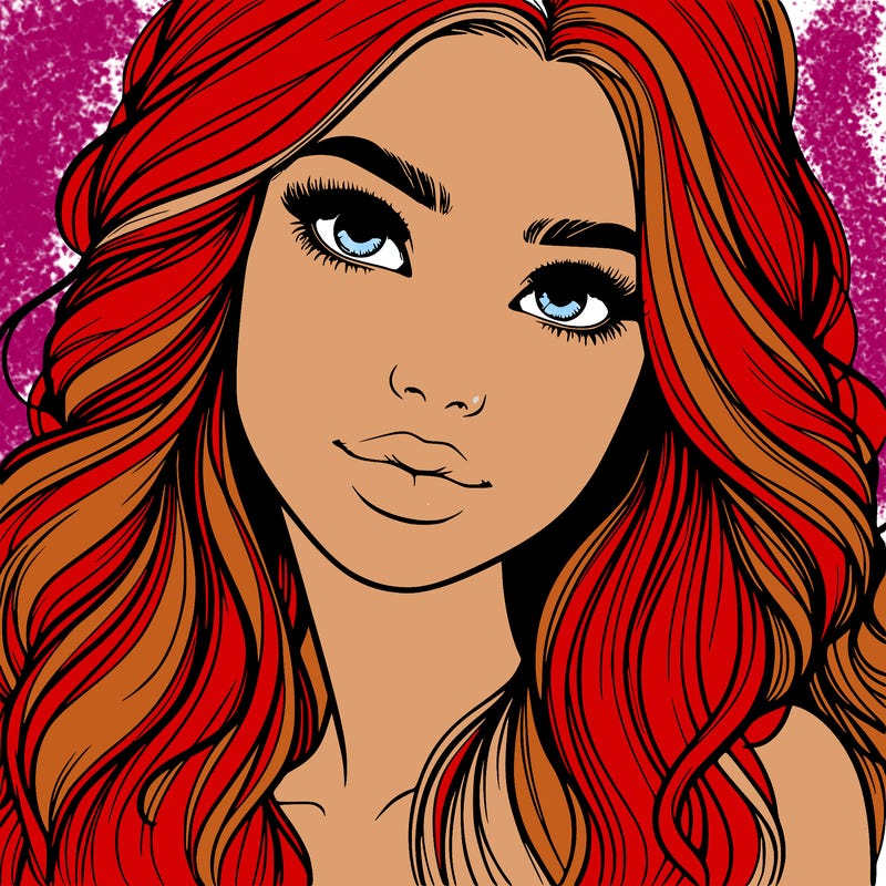 beautiful realistic girl