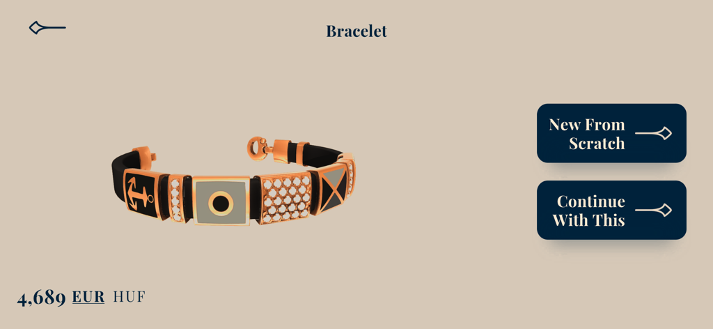 MYENSIGN - JEWEL DESIGNER - Luxury gold and black enamel nautical bracelet design with anchor and ensign flag charms