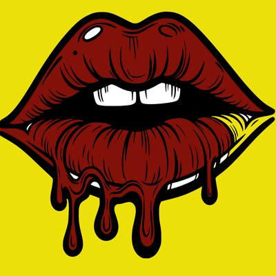 lips that look realistic and drip