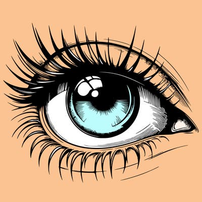 realistic eye