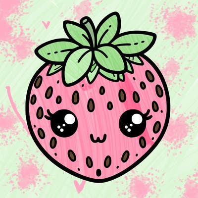 cute strawberry