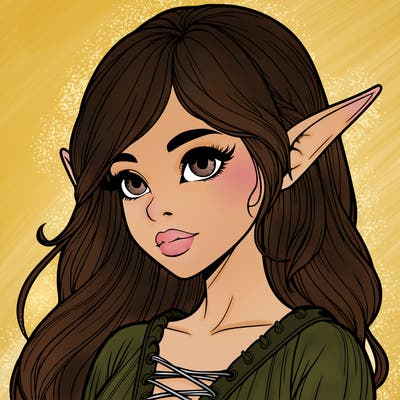 realistic elf girl