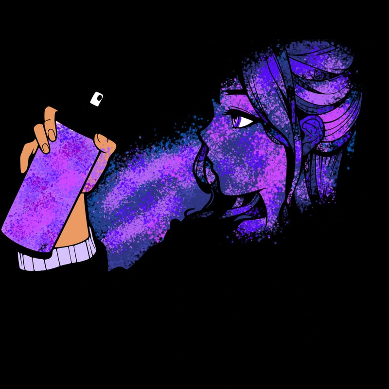 a realistic girl spray, painting